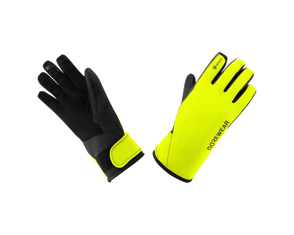 Gore Wear Gore-Tex Insulated Gloves (Yellow/Black) (Men's) (M)